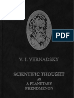 Scientific Thought As A Planetary Phenomenon (V. I. Vernadsky)