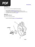 006 - Rear Radial Seal