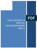 Legal Research