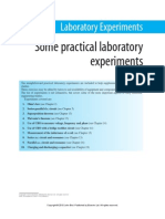 Some Practical Laboratory Experiments