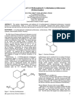 The Characterization of 2 - (3-Methoxyphenyl) - 2 - (Ethylamino) Cyclohexanone (Methoxetamine)