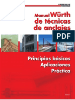 Manual de Wurth de Tecnicas de Anclaje