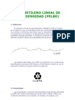 Polietileno Lineal de Baja Densidad