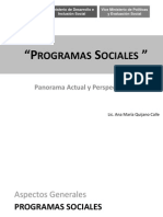 A.M. Quijano. MIDIS. Programas Sociales