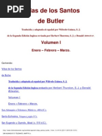 Butler, Alban - Vidas de Los Santos (Enero-Marzo) PDF