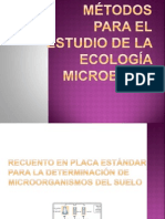 Métodos para El Estudio de La Ecología Microbiana