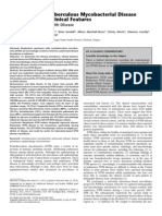 Pulmonary Nontuberculous Mycobacterial Disease Prevalence and Clinical Features