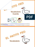 Cuento Patito Feo Vocabulario Pictogramas