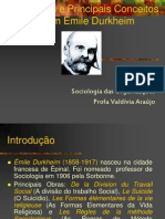 A Sociologia de Durkheim