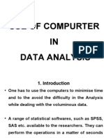 Use of Computer and Data.. 