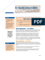 Commercial Vehicles Air Brake Adjustment