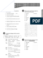 Level: Unit 5 Vocabulary Practice