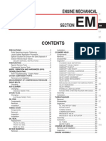 S15 Workshop Manual - ENGINE MECHANICAL Section