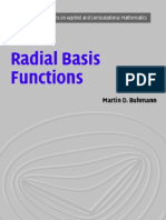 Buhmann M D - Radial Basis Functions, Theory and Implementations (CUP 2004) (271s)