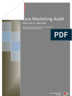 Marketing Audit, Zara, Arteixo, Spain