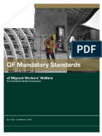 QF Mandatory Standards: of Migrant Workers' Welfare