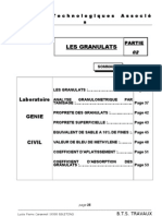 Cours Labo PARTIE 2 - LES GRANULATS