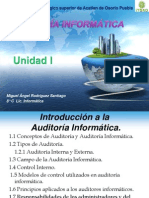 AUDITORÍA INFORMÁTICA Unidad I