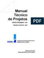 Manual Técnico de Projetos - CDHU