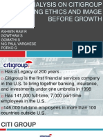 Case Analysis On Citigroup