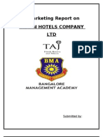 Mba Project Tajhotel