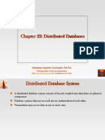 Chapter 22: Distributed Databases: Database System Concepts, 5th Ed