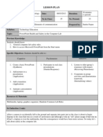 Lesson Plan: Subject: Duration