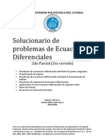 Solucionario de Ecuaciones Diferenciales