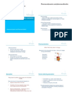 Pharmacodynamics, Pharmacokinetics