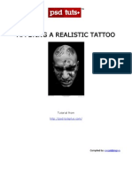 Applying A Realistic Tattoo