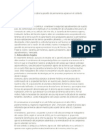 Algunas Consideraciones Sobre La Garantía de Permanencia Agraria en El Contexto Venezolano