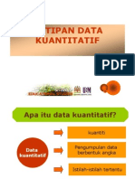 Pengumpulan Data Kuantitatif