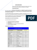 ACEITES DIELECTRICOS Termicos