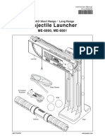 Projectile Launcher Manual ME 6800