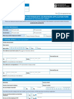 UTS Application Form