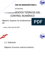 I Fundamentos Teóricos Del Control Numérico