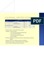 Journal Entry Format PDF