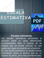 Escala Estimativa Exposicion