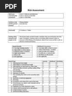 Risk Assessment