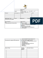 Pre Start Up Safety Review Tool