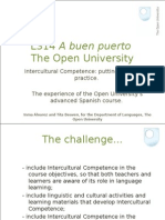 Intercultural Communicative Competence in The OU Level 3 Spanish Course, A Buen Puerto