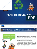 Plan de Reciclaje MEL FINAL Capacitación HSEC Contratistas