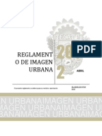 Reglamento Imagen Urbana 2013