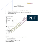 Grade 10 Magnetic Effects of Current: Magnetic Field Lines (Properties) 1. 2. 3. 4