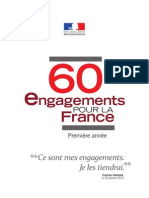 Politique - France: 60 Engagements de François Hollande