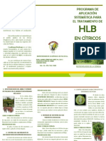 Triptico HLB