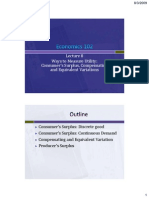 Economics 102 Lecture 8 Ways To Measure Utility Rev