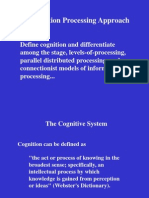 Information Processing Approach