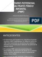 Inventario Potencial de Maltrato F¡sico Infantil