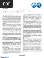 SPE 88446 Making Steerable Bits: Separating Side-Force From Side-Cutting